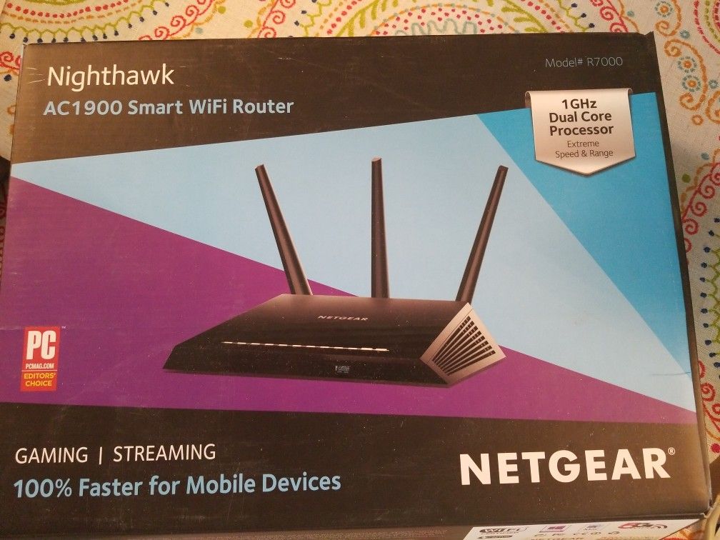 Netgear Nighthawk AC1900 Smart Wifi Router