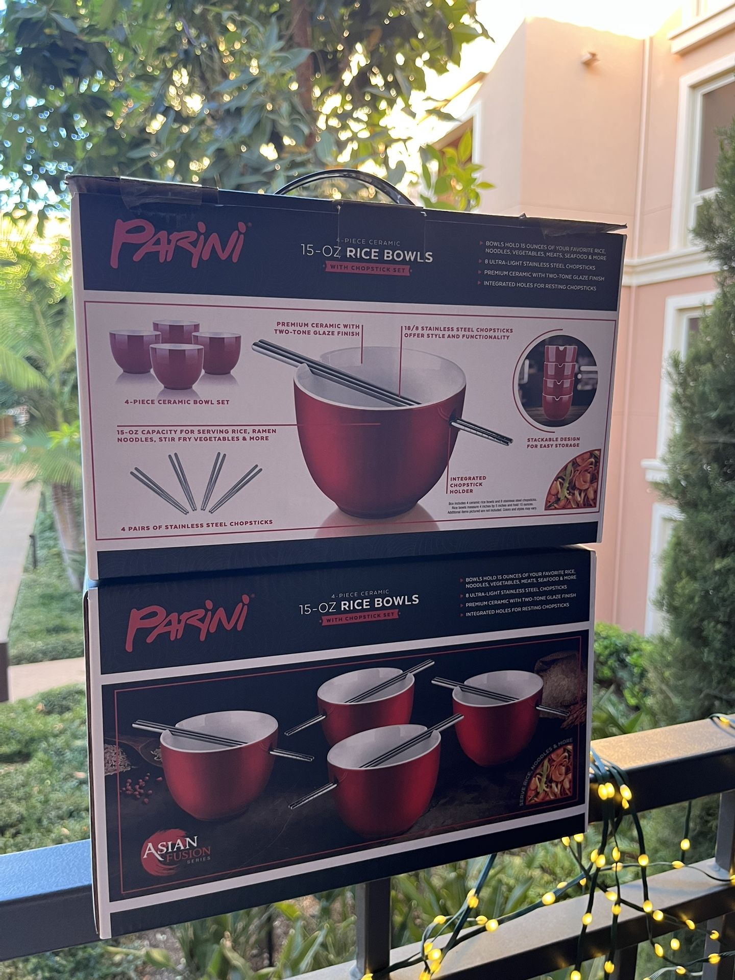 4-Piece Ceramic Rice Bowls