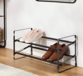 Expendable Metal Shoe Rack