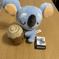 NEW] Pokemon Center Limited Komala Plush Doll Toy 20x24x13cm [withTag](2016)