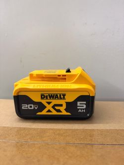New DeWalt 20V Max XR 5Ah Lithium-Ion Battery