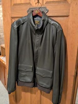 WILLIS & GEIGER A-2 FLIGHT JACKET  Size 48T