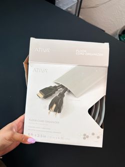 Ativa 6ft floor cord organizer