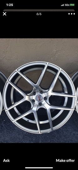 22” millani rims 5x14.3 5x45