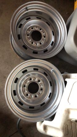 Chevy rally rims