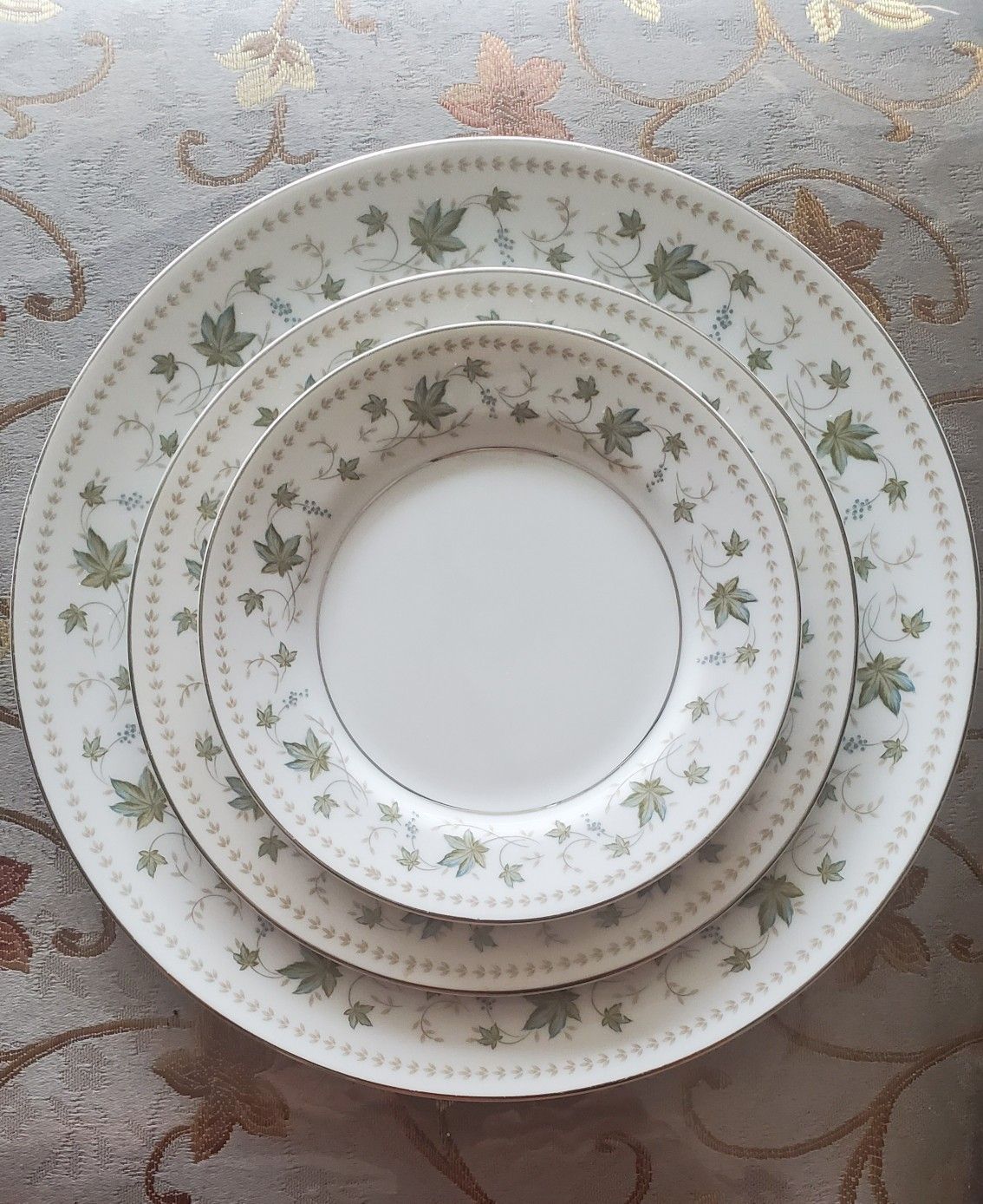 Authentic Vintage Rose China Japan Springtime Dinnerware
