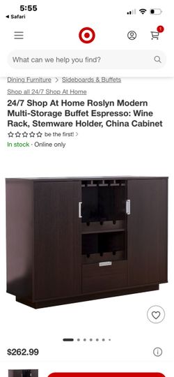 Bar China cabinet
