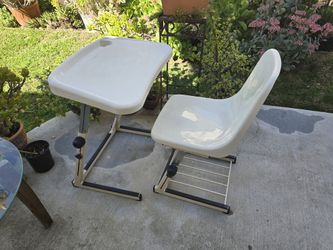 School Chair and Desk Cequipel Brand Very Rare