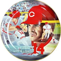 2 Signed & 3 Unsigned Baseball Plates Circa 1(contact info removed) . Original Box For The Exception Of 1 