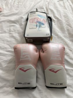 Boxing Training Gloves EVERLAST Elite Prostyle Pink Size 12