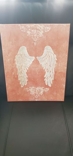 Angel Wings Canvas Wall Art