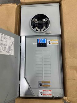 Eaton 200A Solar PV Meter Breaker Combo Power Load Center Panel