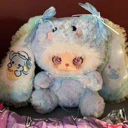 LIILA 600% V3 MASQUERADE PARTY WITH MY GIRL SERIES -SEA BREEZE LITTLE RABBIT-MARINER BUNNY