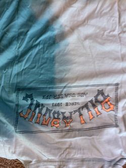 Billabong light blue long sleeve hoodie shirt