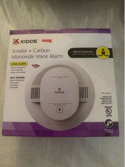 Smoke + Carbon Monoxide Voice Alarm