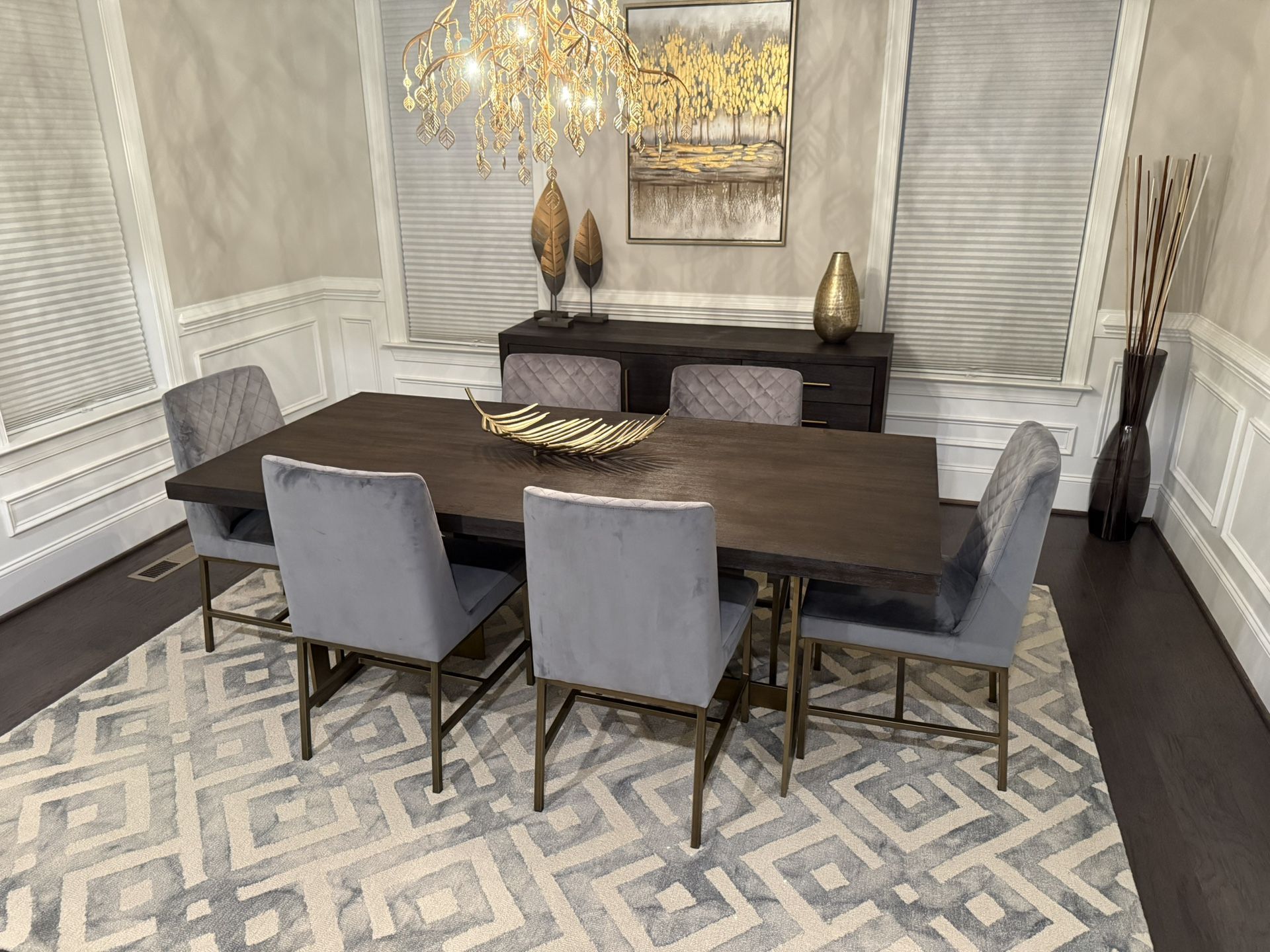 Dining Room  Set With Buffet