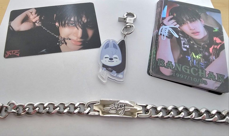 Stray Kids Tokyo 5 Star Bang Chan Produced Bracelet New With Keychain
