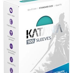 Katana Ultimate Guard Sleeves + Ultra Pro Deck Box