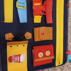 Montessori Tie And Zipper Challenge 