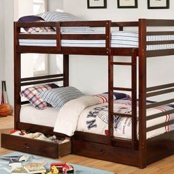 Twin Over Twin Bunkbed And Drawer Free Local Delivery