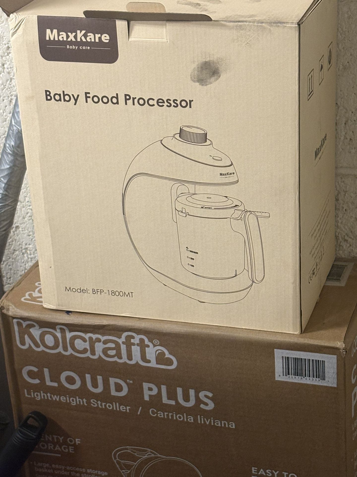 Stroller And Baby Food Processor