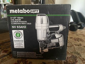 Metabo HPT NV65AH2 2-1/2” Coil Roofing Nailer NEVER OPENED