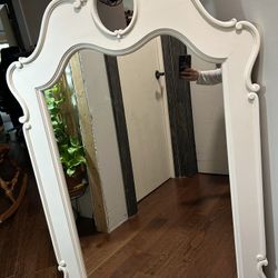 Large: Modern Reproduction of a French Provincial style Mirror. 🪞