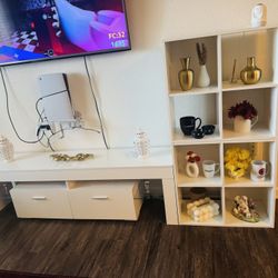 Shelves,Tv Stand and Coffee Table 