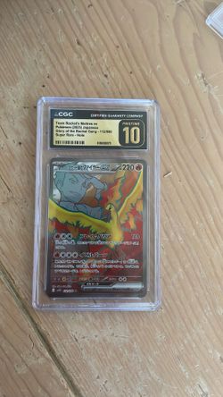 Team Rocket’s Moltres ex CGC Pristine 10