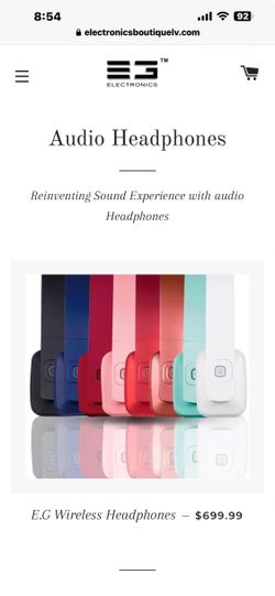 EG65 Wireless Headphones