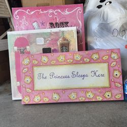 Girly Wall Art