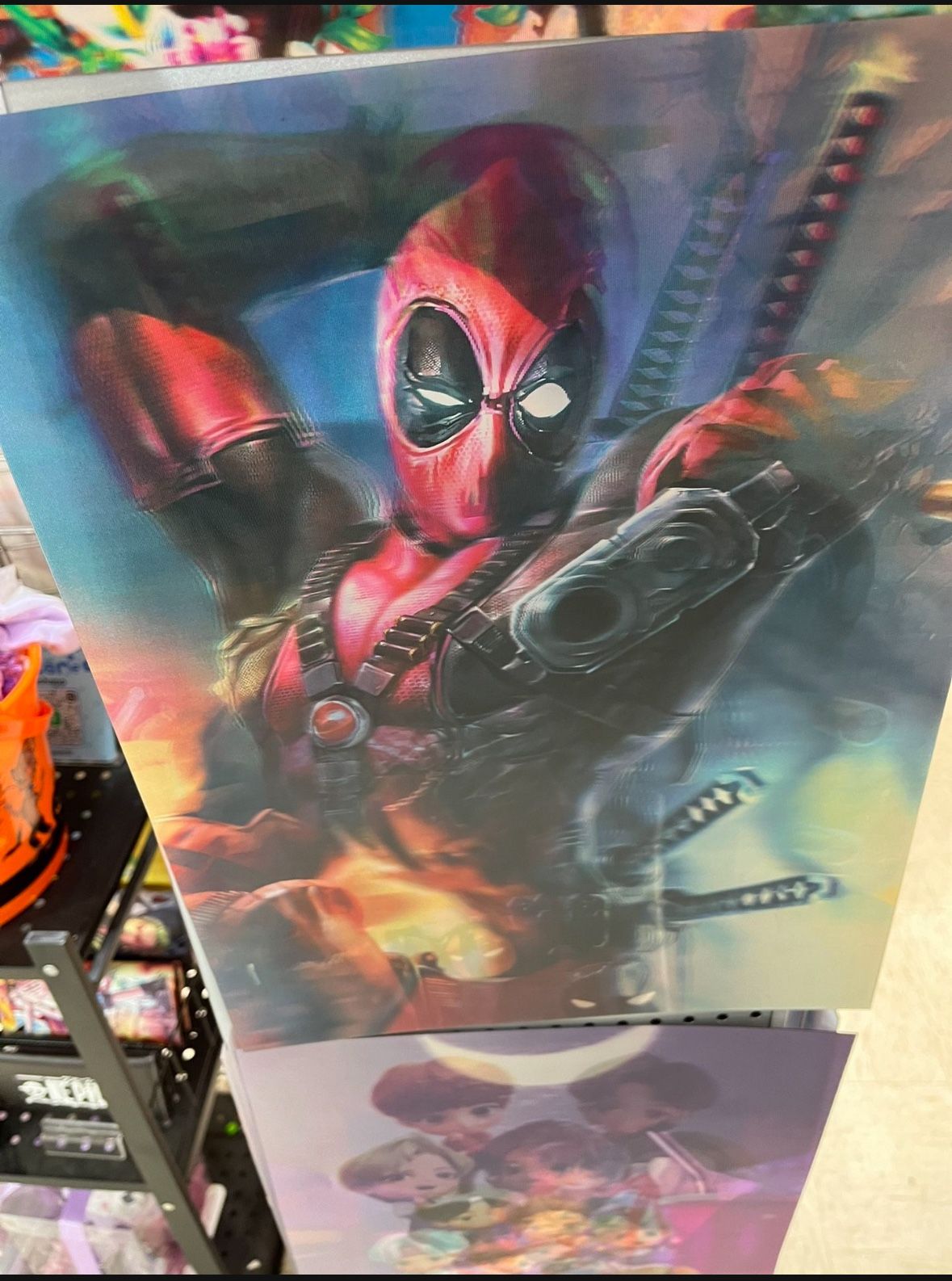3D Deadpool Poster