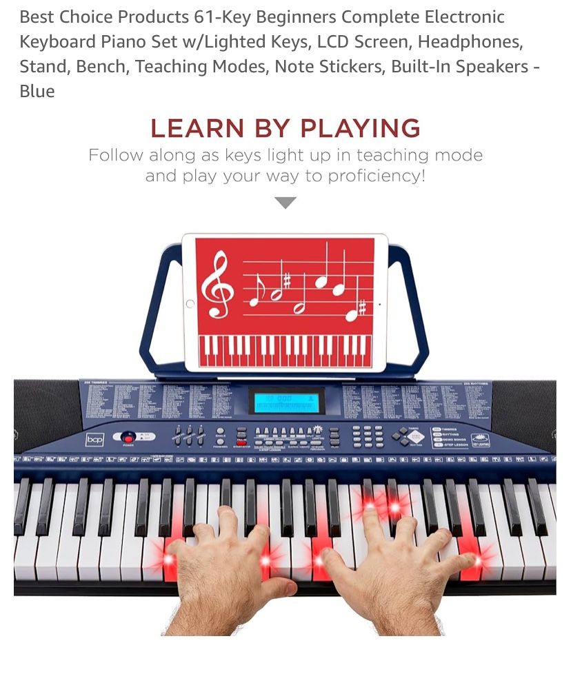 Electronic Keyboard Piano - ONLY the Piano with the Support