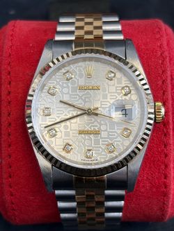 Rolex date just two tone 36mm
