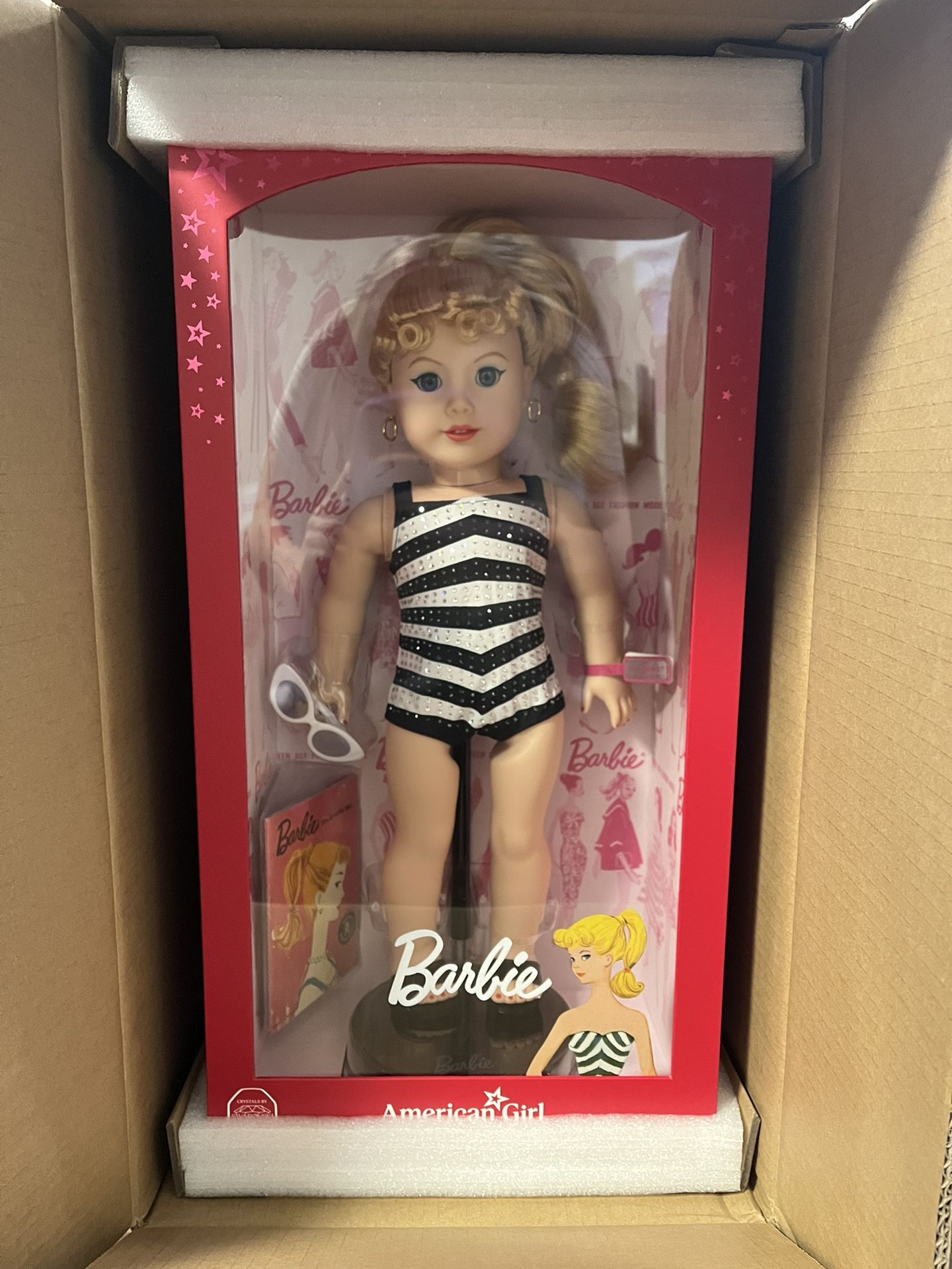 New American Girl Doll Barbie Collector Series Doll Swarovski Crystal LE /5000