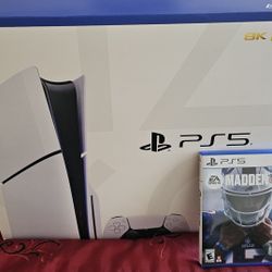 Sony Play Station 5 And Madden 24