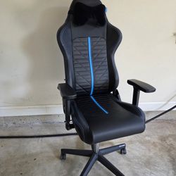 Inland MACH 2 Gaming Chair - Black/Blue


