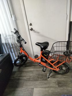Go trac electric folding bike