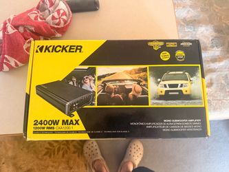 Kicker CXA1200.1 Mono Subwoofer Amplifier