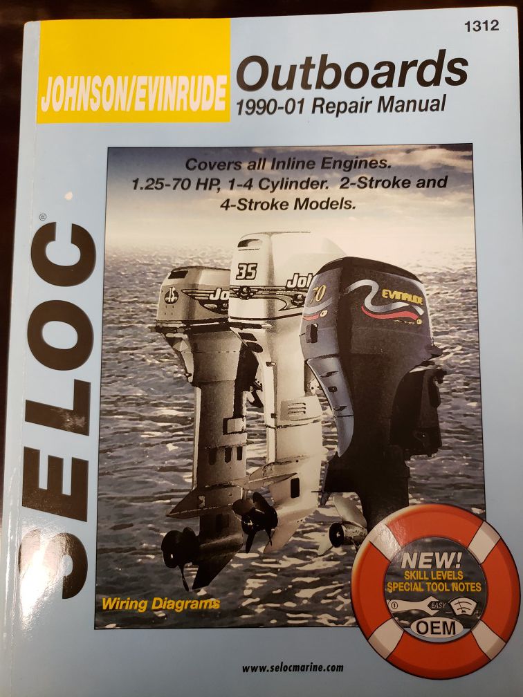 Johnson/Evinrude SELOC outboard manual. 1990-01