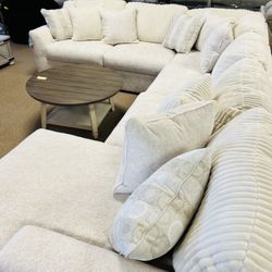 Cozy Deep Seat Sectional!