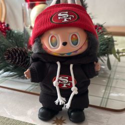 Labubu 49ers Outfit