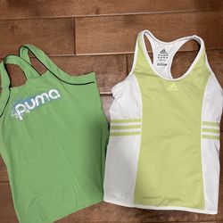 Women Puma Medium Adidas Small Workout Tops