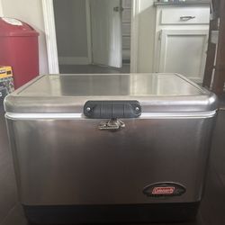 Coleman Steel Belted 54 quart Cooler