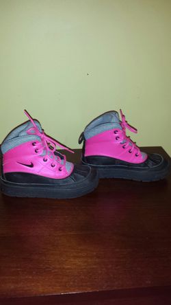 Girls Nike boots size 13