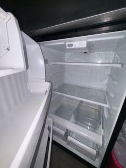 Apartment size Silver fridge