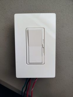 Lutron Diva LED+ Dimmer Switch White (DVWCL-153PH-WH)