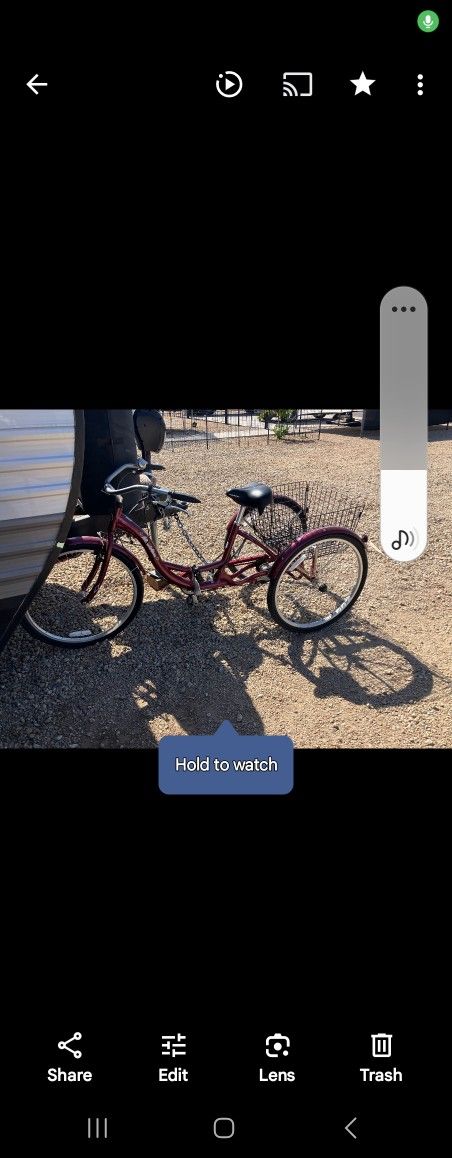 3 Wheel Adult Tricycle Cruiser $350