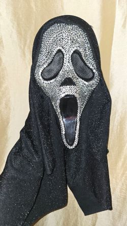 Scream Ghost face mask badazled