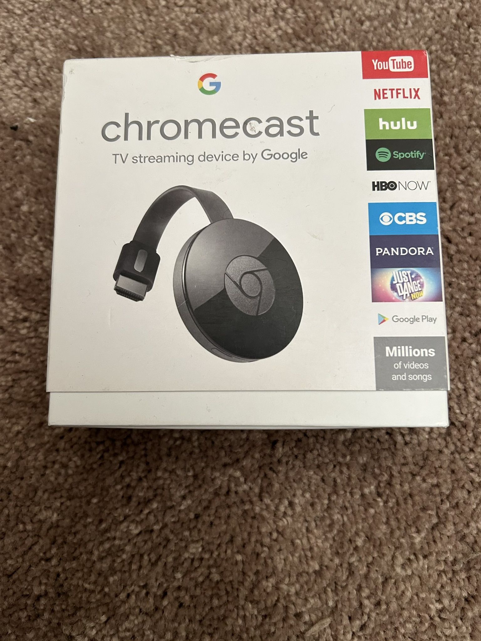 **NEW** GOOGLE CHROMECAST 2nd Generation (NC2-6A5) FACTORY SEALED New / Sealed  $ 35